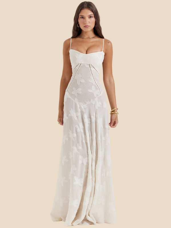 Natasha | Women's Elegant Wedding Guest Maxi Dress