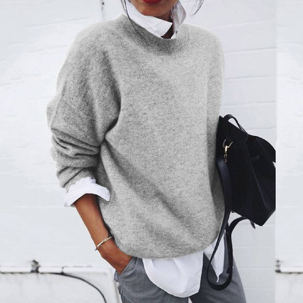 Lola - Comfortable Knitted Soft Pullover