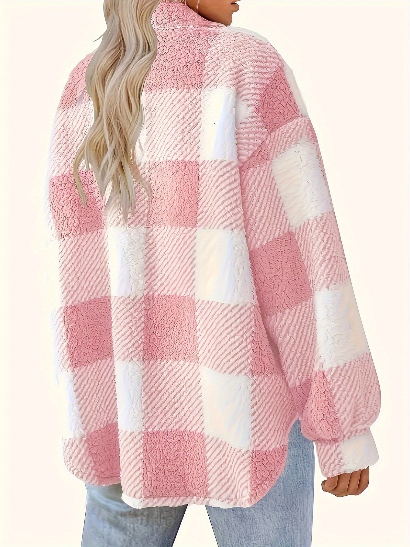 Eleanora - Plaid Pattern Winter Jacket