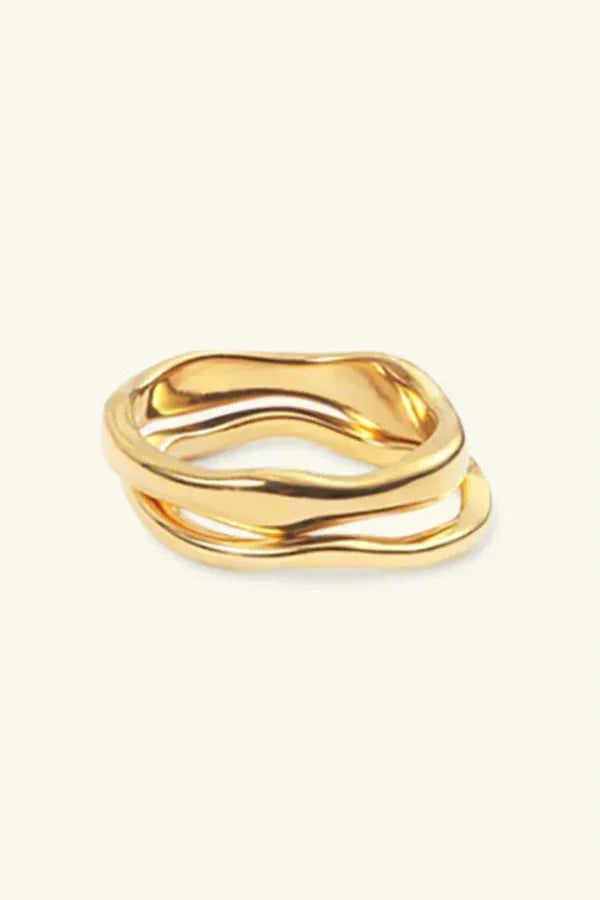 Eloisa - Gold Stacker Minimalist Ring