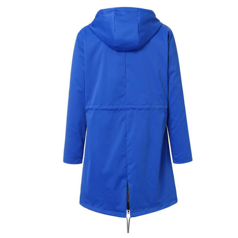 Yvonne - Waterproof Hooded Raincoat for Women Lightweight and Windproof