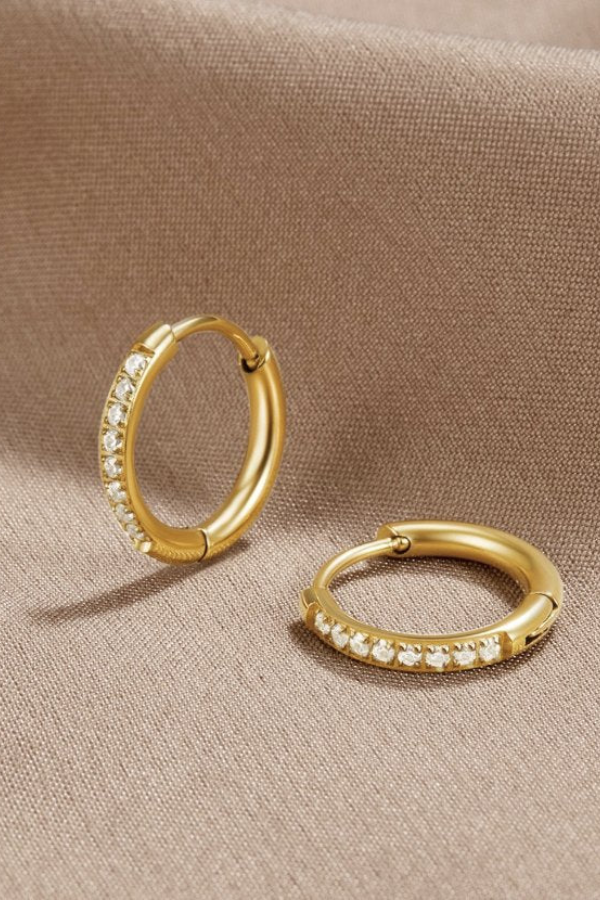 Isla - Classy Minimalist Hoop Earrings