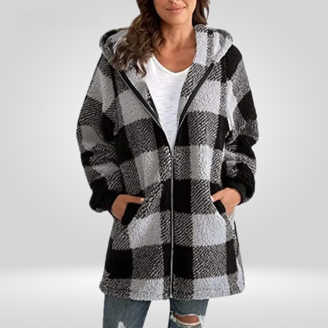 Kiara - Relaxed Plaid Jacket