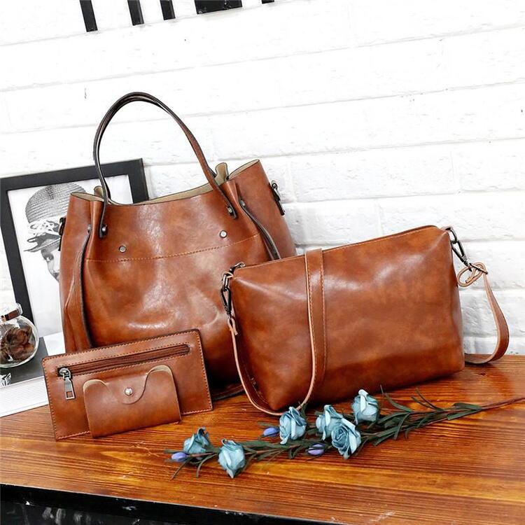 Georgia - 4-Piece Vintage Bag Set