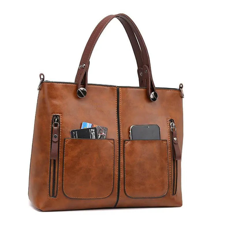 Maya - Vegan Leather Shoulder Bag