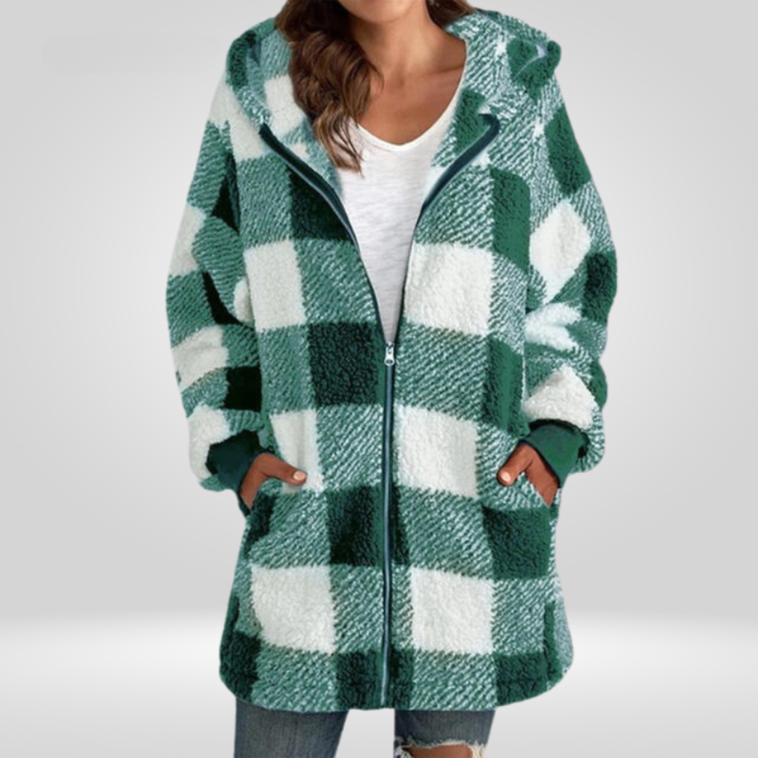 Kiara - Relaxed Plaid Jacket