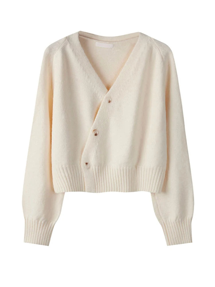 Edith - Cozy Cashmere Cardigan Sweater Soft and Warm