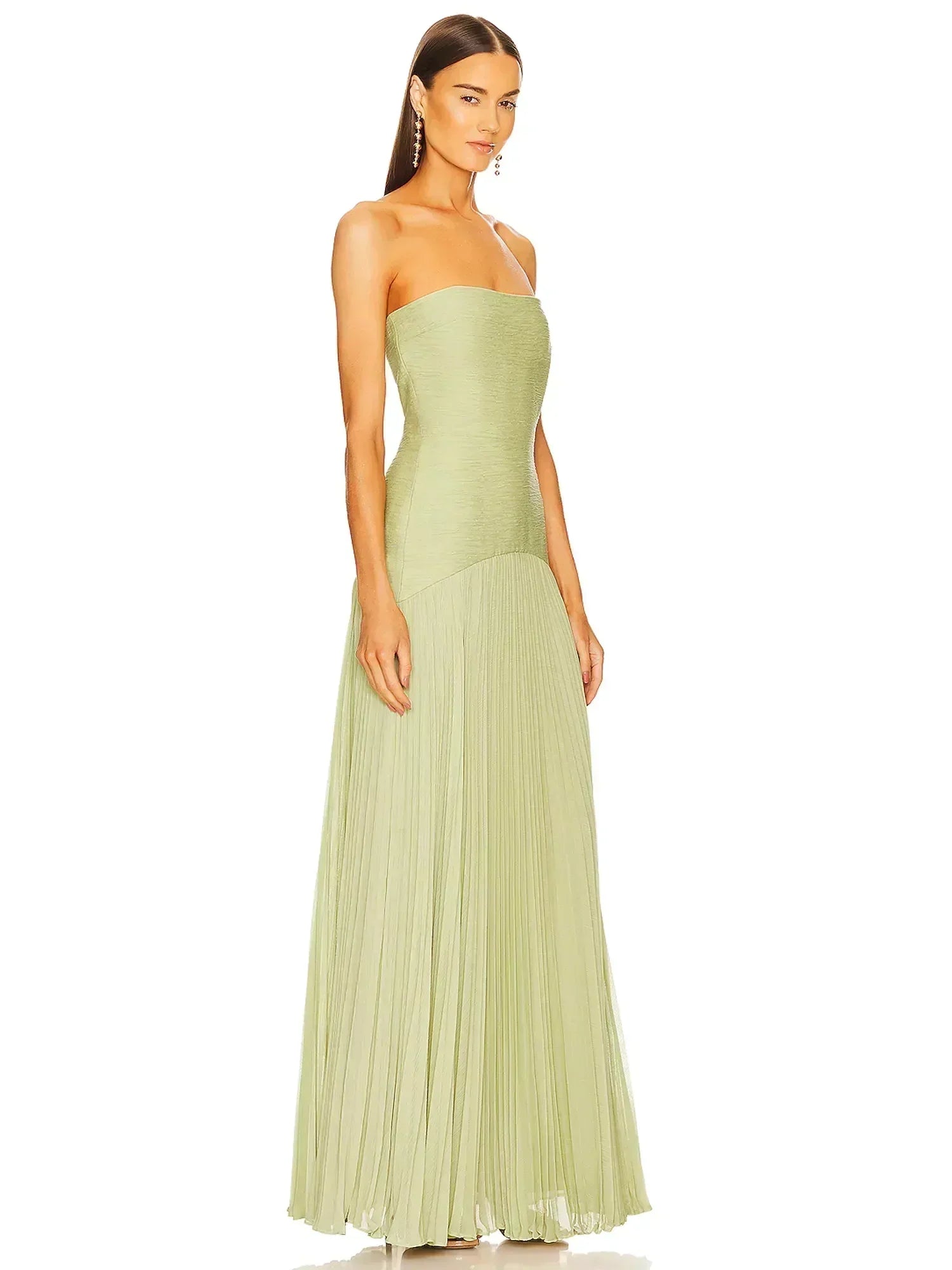 Maya - Sleeveless Drop-Waist Maxi Dress