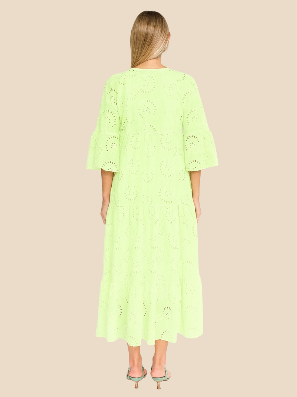 Lauren | Women's Embroidered Floral Maxi Dress