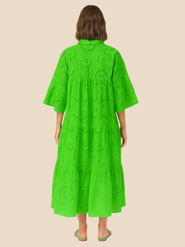 Lauren | Women's Embroidered Floral Maxi Dress
