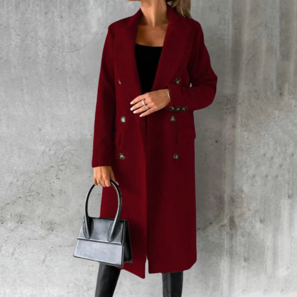 Nyree - Timeless Double-Breasted Coat