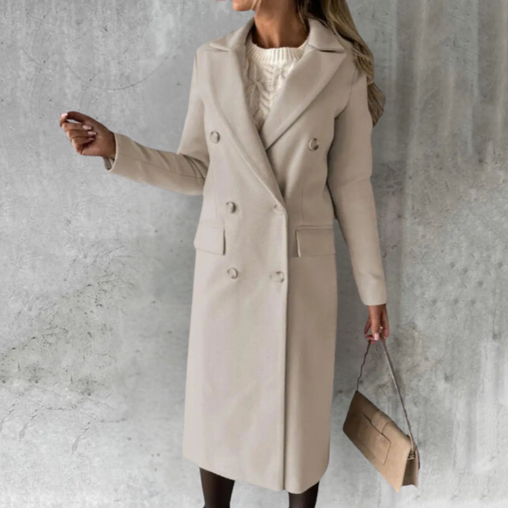 Mia - Elegant Trenchcoat (Timeless Style and Warmth)