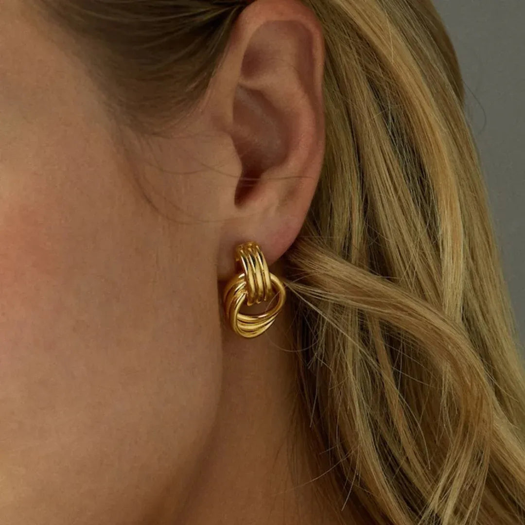 Wren - Layered Chic Hoop Earrings