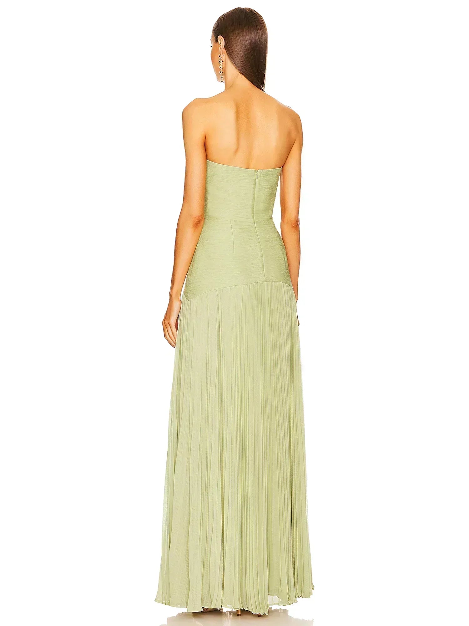 Maya - Sleeveless Drop-Waist Maxi Dress