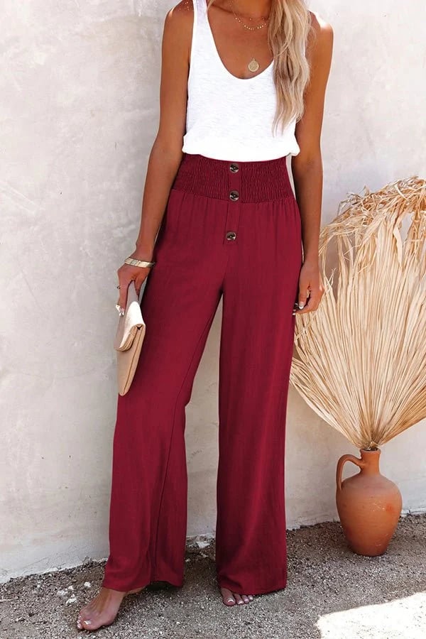 Amara - Relaxed High-Waist Pants