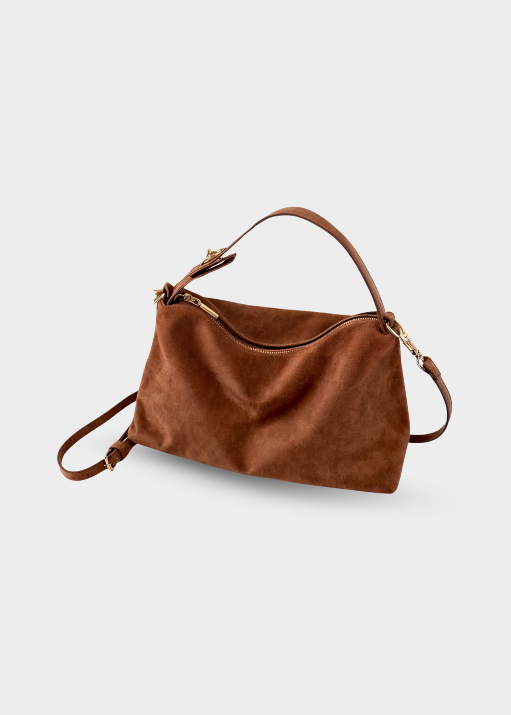 Luna - Suede Bag MM