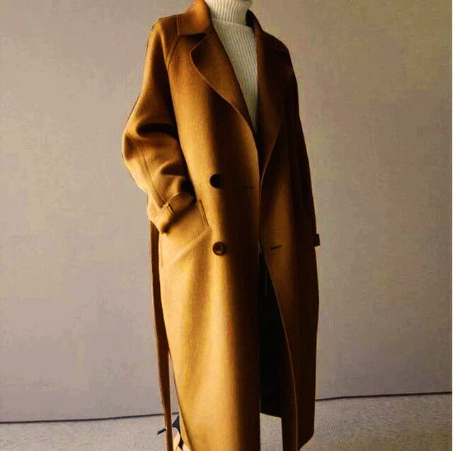 Darcy - Long Wool Coat