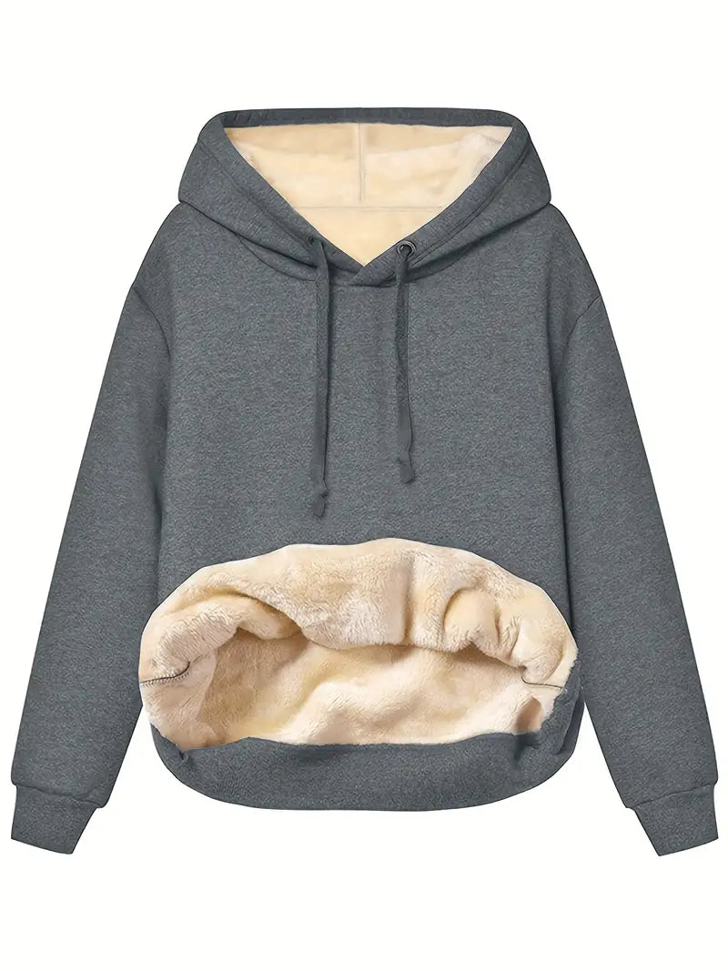 Sienna - Women's Cozy Cotton Hoodie with Pockets for Winter