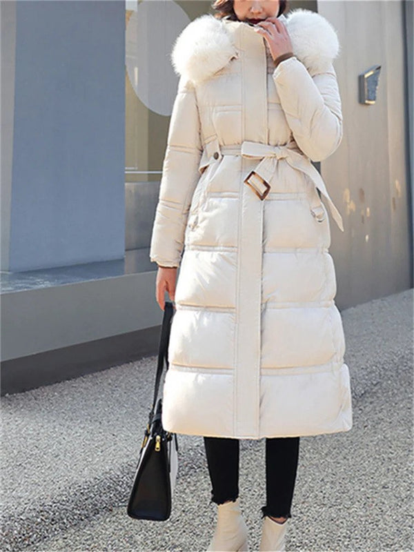 Beatrix - Long Puffer Coat Elegant and Warm for Winter Style