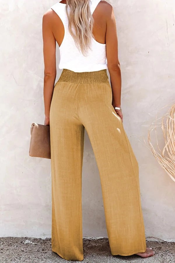 Amara - Relaxed High-Waist Pants