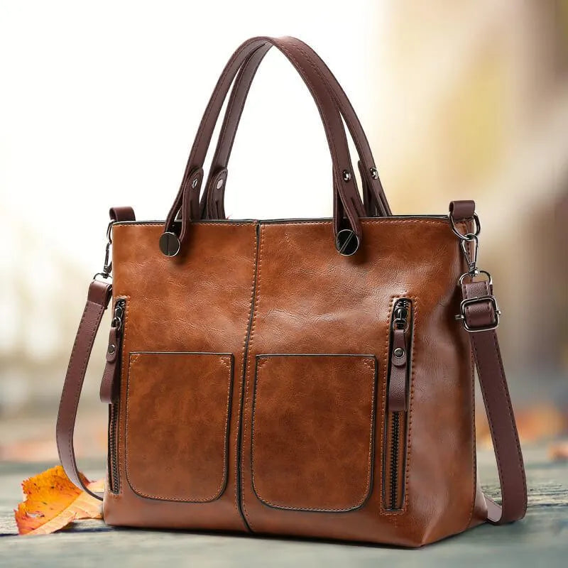 Maya - Vegan Leather Shoulder Bag