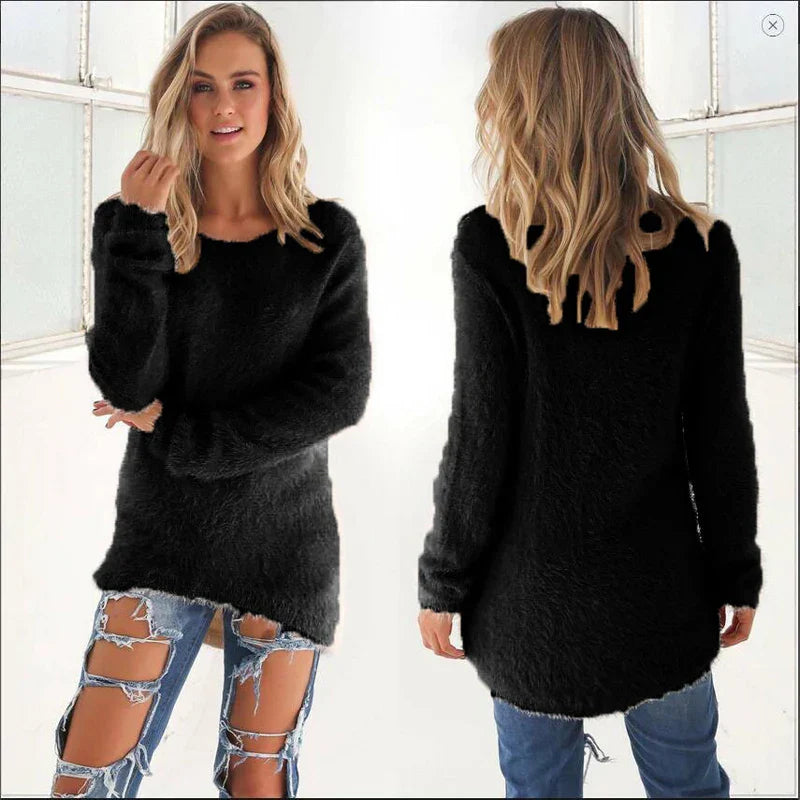 Verity - Fluffy Warm Teddy Sweater