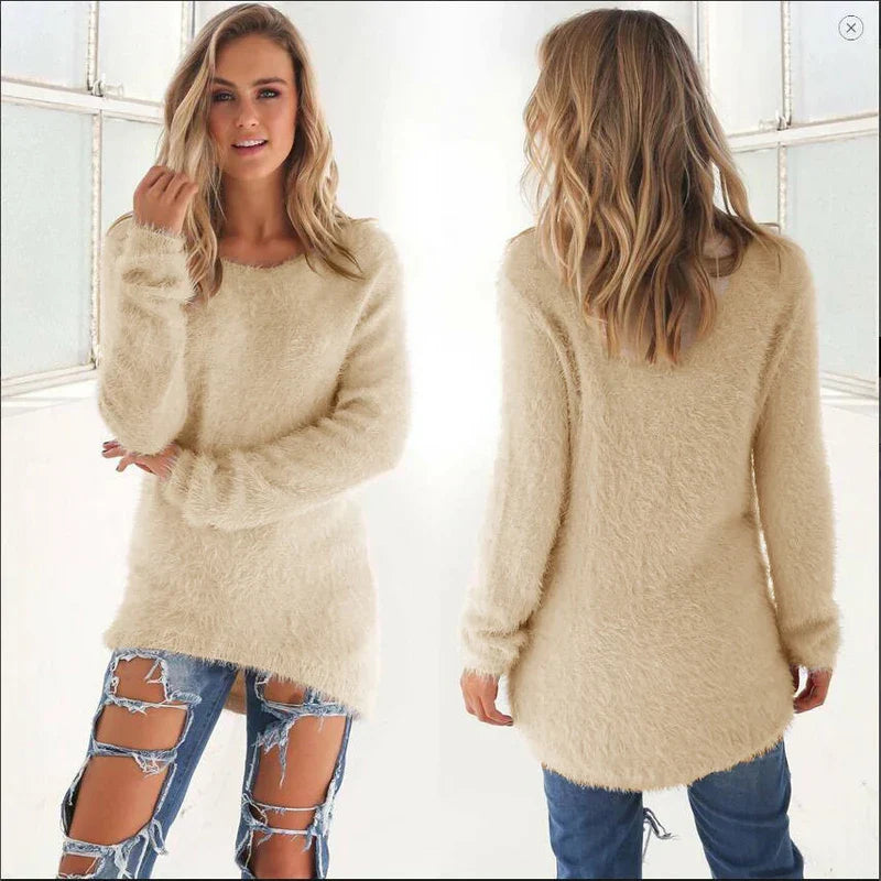 Verity - Fluffy Warm Teddy Sweater