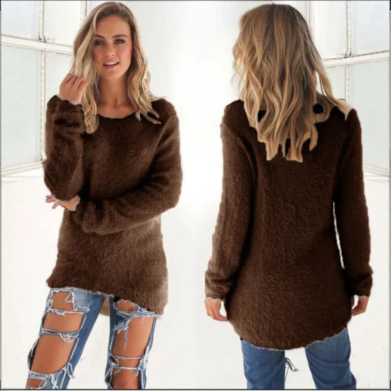 Verity - Fluffy Warm Teddy Sweater