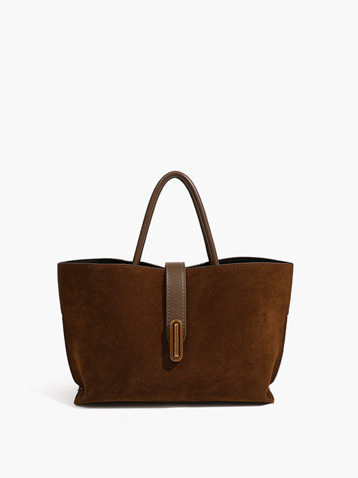 Jordan - Top Handle Suede Bag