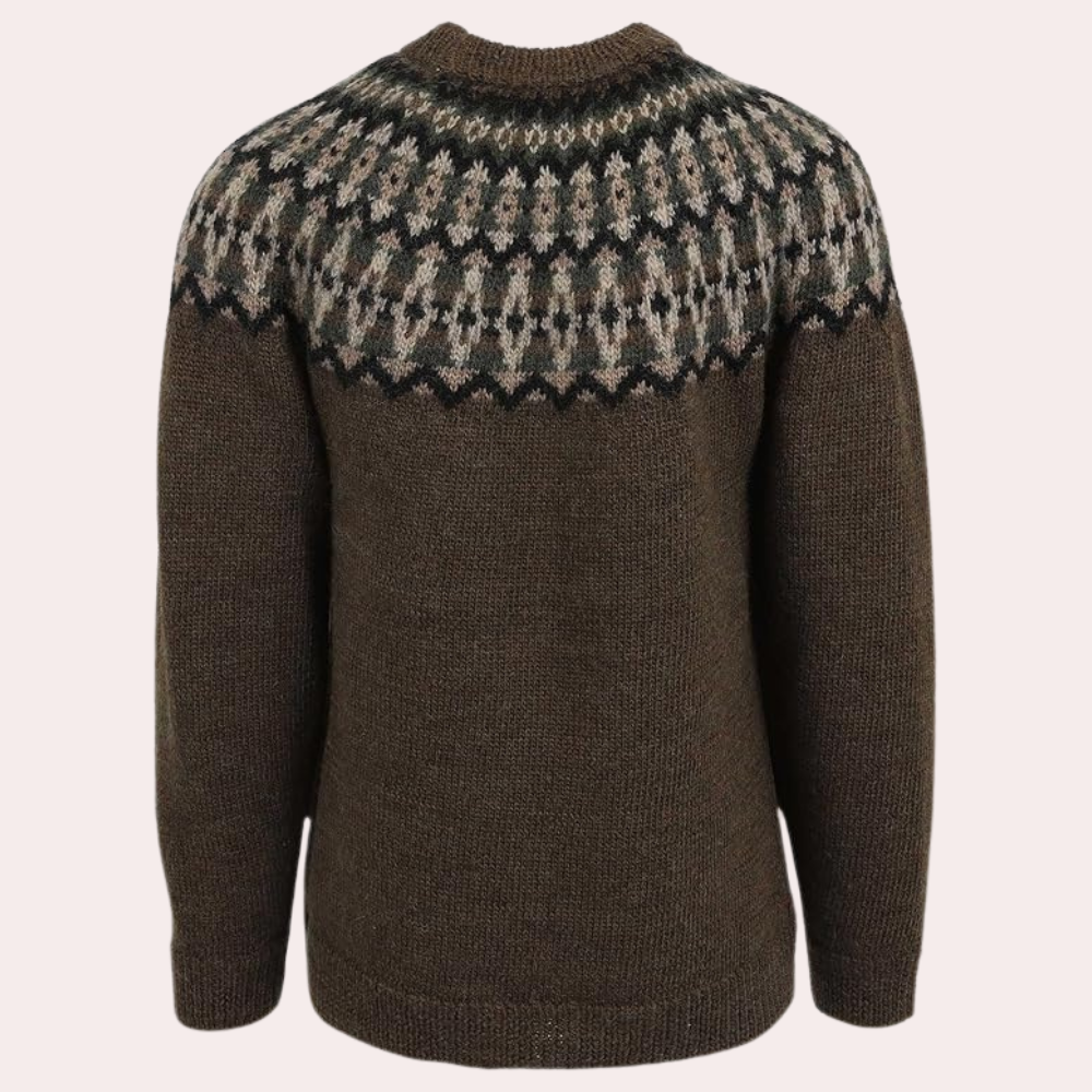 Everly - Fair Isle Knit Sweater Warm Stylish and Perfect for Winter