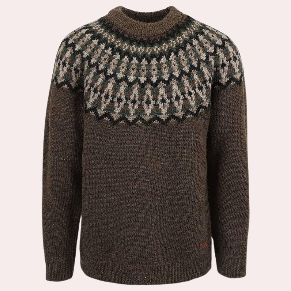 Everly - Fair Isle Knit Sweater Warm Stylish and Perfect for Winter