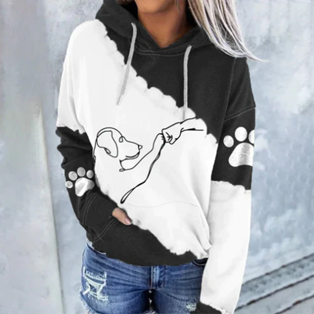 Amara - Pet Lover Hoodie Cozy and Stylish for Casual Days