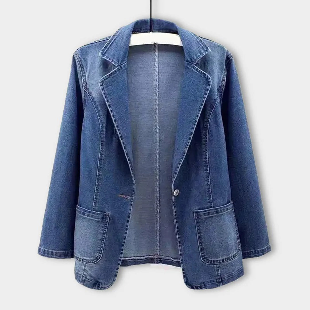 Matilda - Casual Denim Blazer Stylish and Versatile