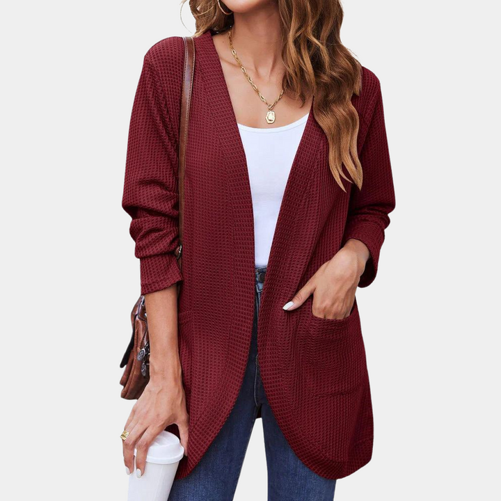 Marli - Open-Front Knit Cardigan