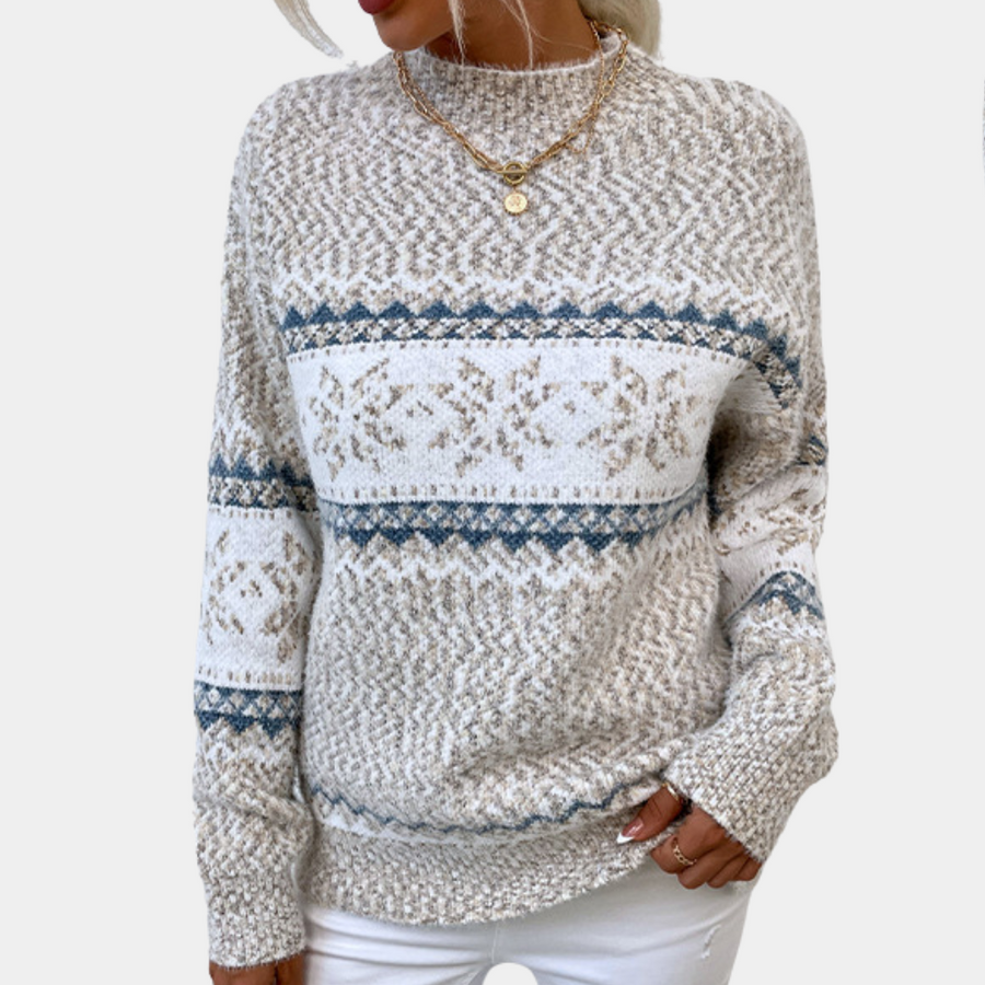 Leni - Fair Isle Knit Sweater