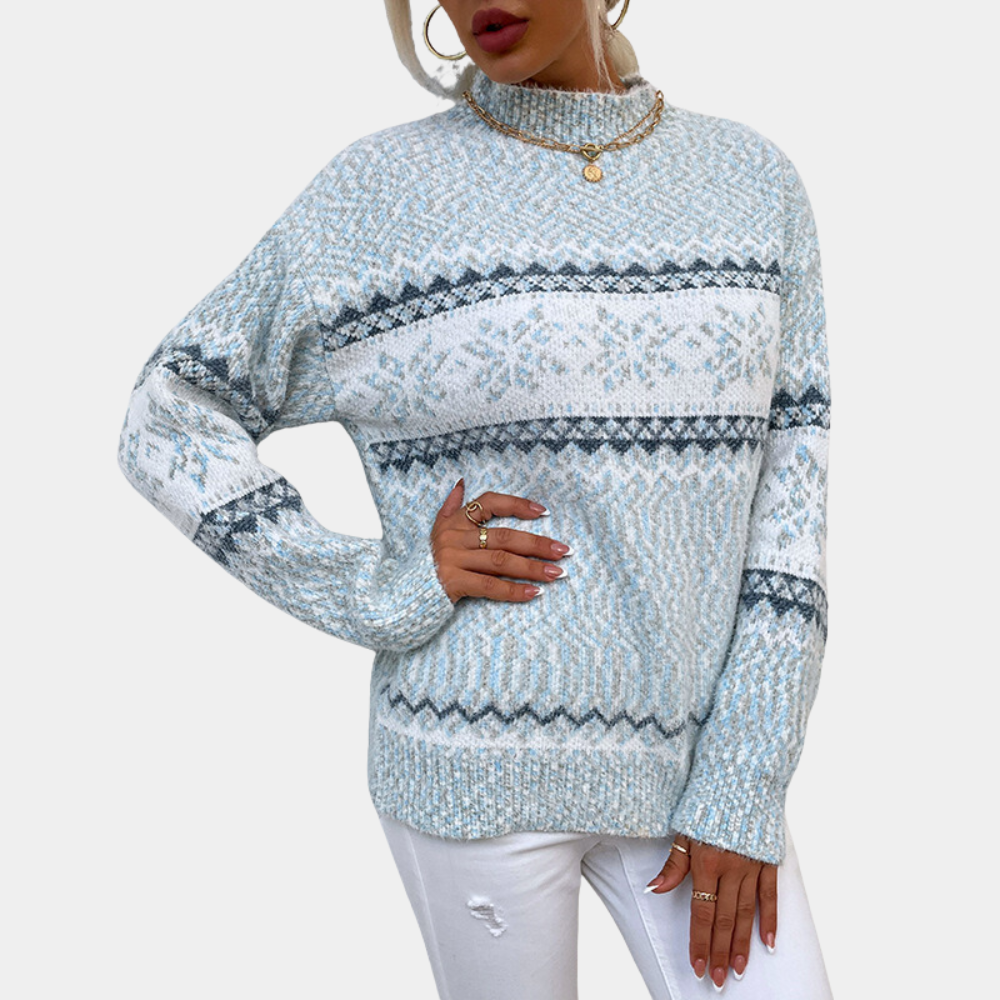 Leni - Fair Isle Knit Sweater