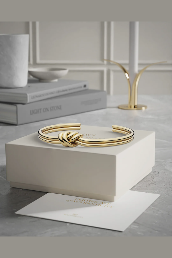 Serenity - Dual Knot Gold Bracelet