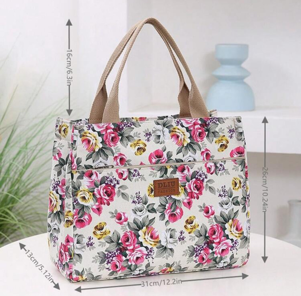 Alessia - Floral Tote Bag