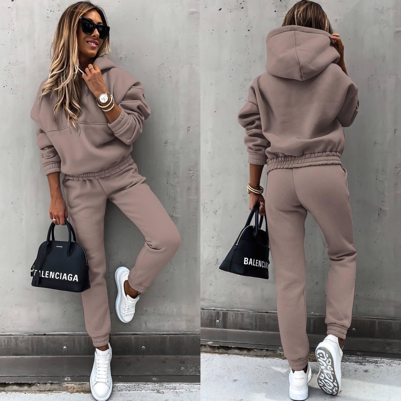 Alexandra - Jogging Suit Fall Winter House Suit