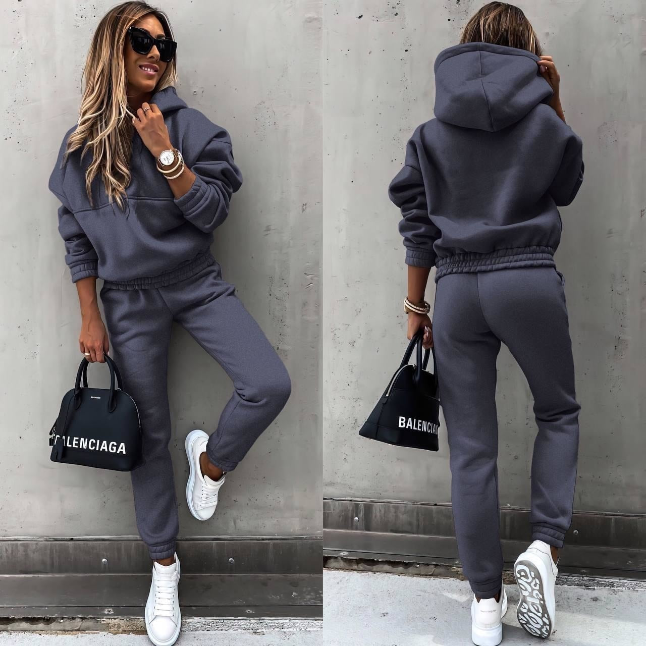 Alexandra - Jogging Suit Fall Winter House Suit