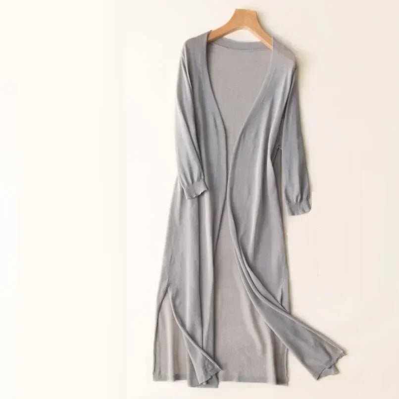 Rosaline - Lightweight Long Cardigan