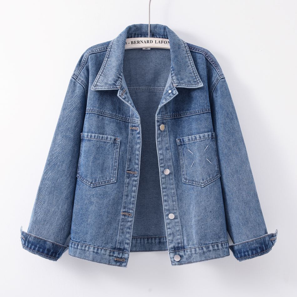 Navi - Women's Casual Denim Jacket