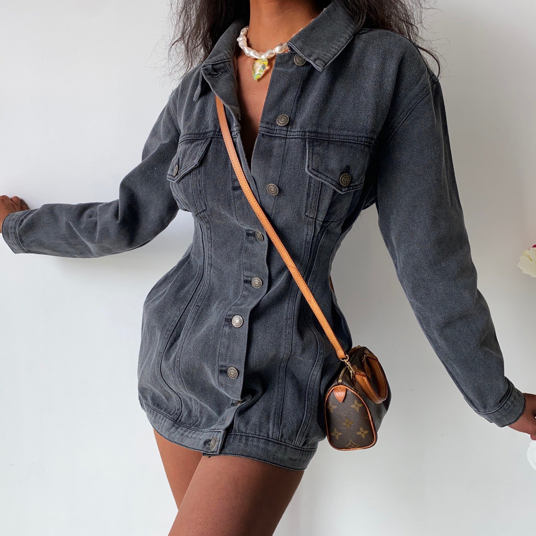 Malina - Women's Oversized Denim Jacket