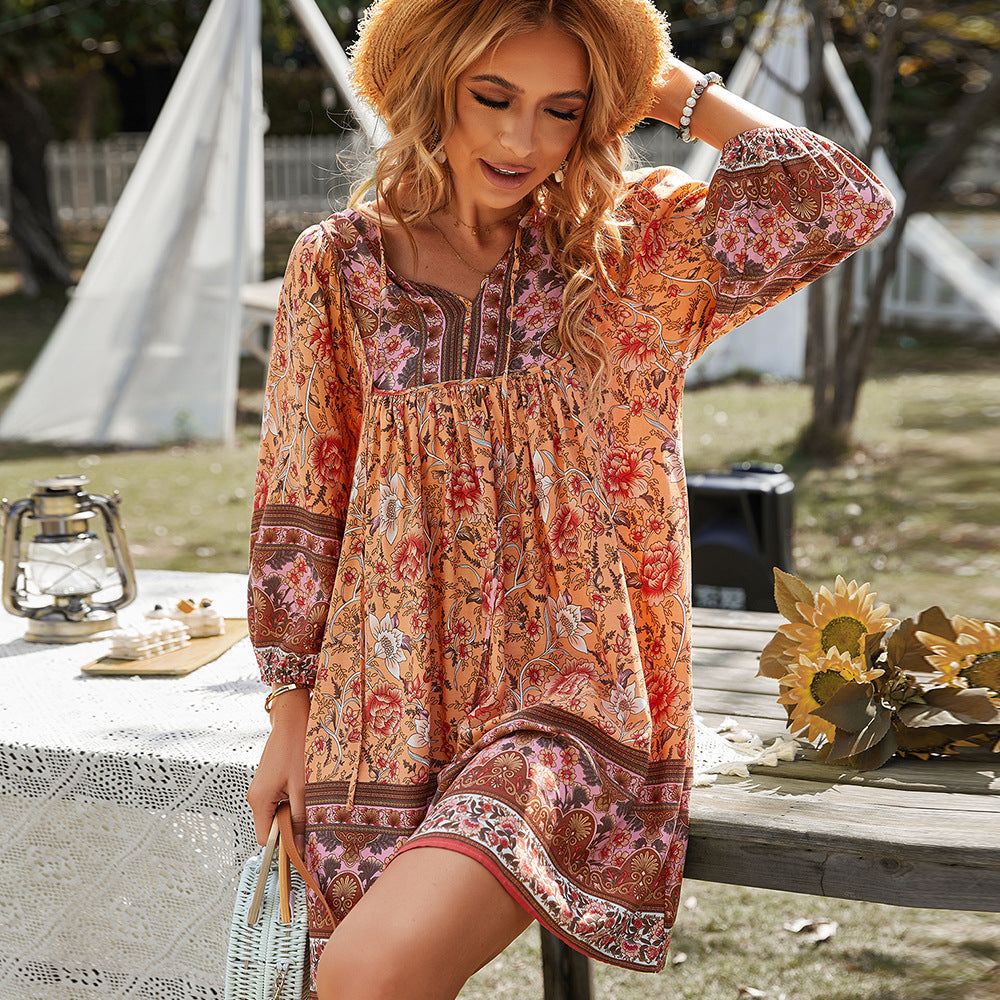 Elysia - Bohemian Tunic Dress