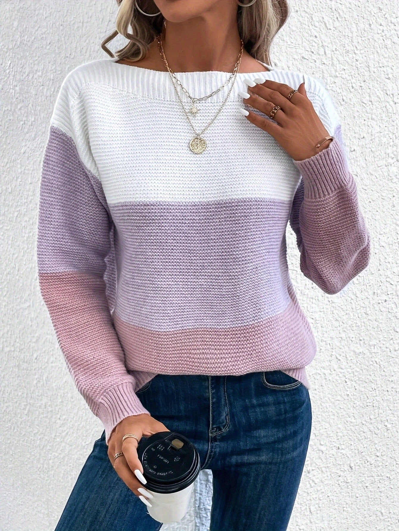 Zoey - Knitted Sweater for Chic Style