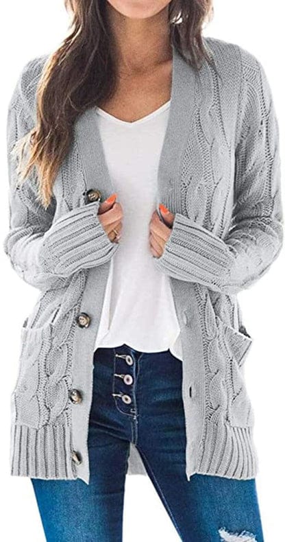 Juliet - Modern Casual Cardigan for Winter (Plus Size Available)