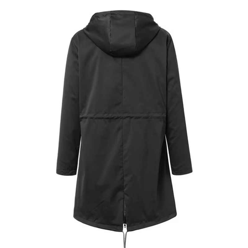 Yvonne - Waterproof Hooded Raincoat for Women Lightweight and Windproof