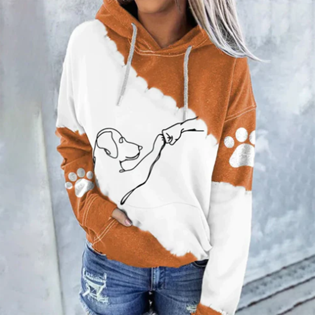 Amara - Pet Lover Hoodie Cozy and Stylish for Casual Days