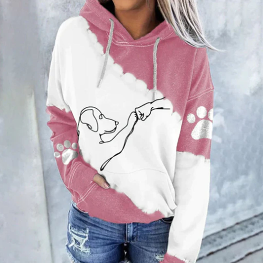 Amara - Pet Lover Hoodie Cozy and Stylish for Casual Days