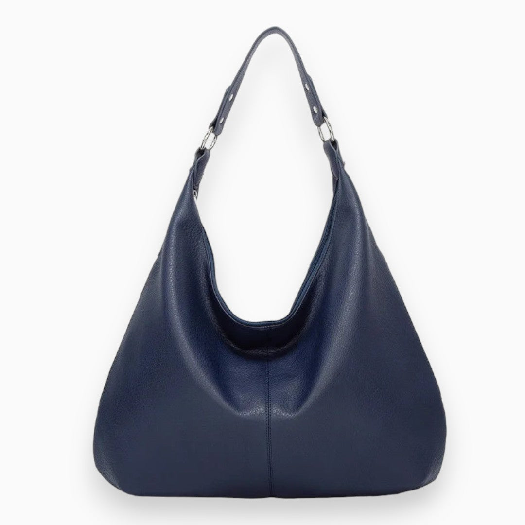 Faye - Casual Leather Hobo Bag for Everyday Use